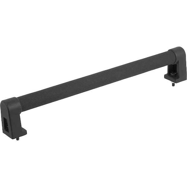 Tubular Handle A=400, L=434, H=55, 5, Form:A, Aluminum Blk Serrated Plastic Sleeve, Comp:Pa, D=M05X20
